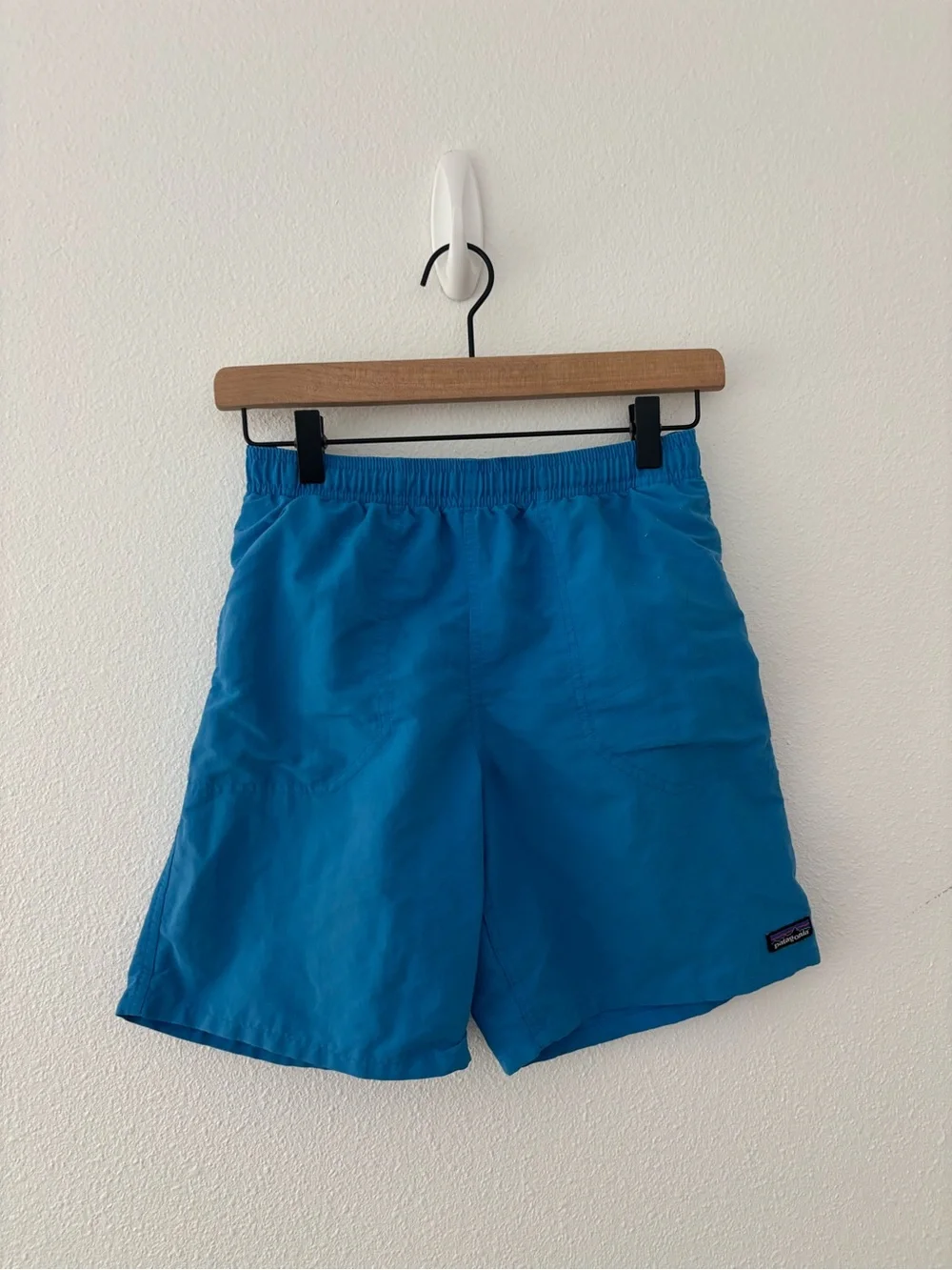 Patagonia Boys Baggies Shorts in blue